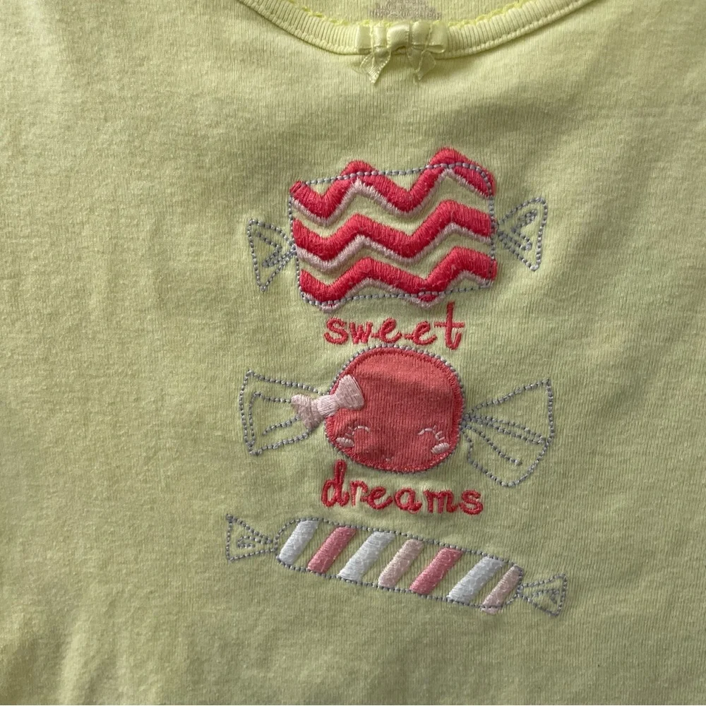 Gymboree shirt sweet candy yellow sz 12